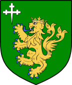 Irish Family Shield for Paisley or Peasley (Kildare)