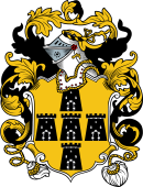 English or Welsh Coat of Arms for Cornell (Ref Berry)