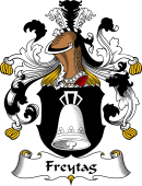German Wappen Coat of Arms for Freytag