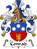 German Wappen Coat of Arms for Conrad