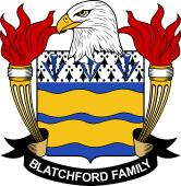 Coat of arms used by the Blatchford family in the United States of America