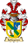 v.23 Coat of Family Arms from Germany for Schramm