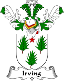 Coat of Arms from Scotland for Irving