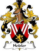 German Wappen Coat of Arms for Heidler