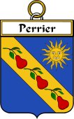 French Coat of Arms Badge for Perrier