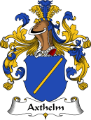 German Wappen Coat of Arms for Axthelm