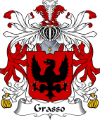 Italian Coat of Arms for Grasso