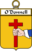 Irish Badge for Donnell or O'Donnell