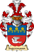 v.23 Coat of Family Arms from Germany for Ingermann