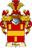 French Family Coat of Arms (v.23) for Fillion