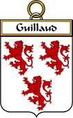 French Coat of Arms Badge for Guillaud