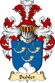 v.23 Coat of Family Arms from Germany for Buhler