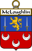 Irish Badge for McLoughlin or Loughlin