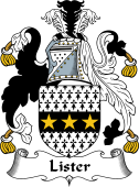 English Coat of Arms for Lister