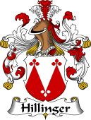 German Wappen Coat of Arms for Hillinger