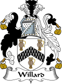 English Coat of Arms for the family Willard