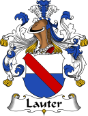 German Wappen Coat of Arms for Lauter