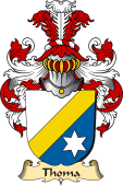 v.23 Coat of Family Arms from Germany for Thoma