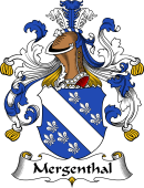 German Wappen Coat of Arms for Mergenthal