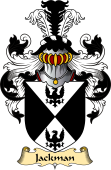 English Coat of Arms (v.23) for the family Jackman