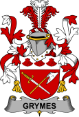 Irish Coat of Arms for Grymes