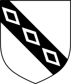 English Family Shield for Carleton or Charlton