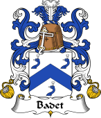 Coat of Arms from France for Badet
