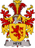 Coat of arms used by the Danish family Heye