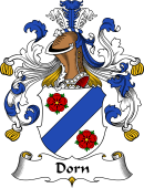 German Wappen Coat of Arms for Dorn