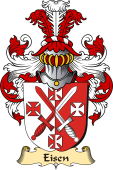 v.23 Coat of Family Arms from Germany for Eisen