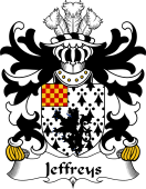 Welsh Coat of Arms for Jeffreys (of Abercynrig, Breconshire)