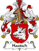 German Wappen Coat of Arms for Hautsch