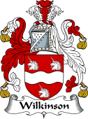 English Coat of Arms for the family Wilkinson