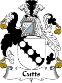 English Coat of Arms for Cutts