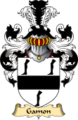 English Coat of Arms (v.23) for the family Gambon or Gamon