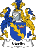 English Coat of Arms for Merlin
