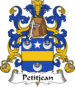 Coat of Arms from France for Petitjean