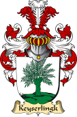 v.23 Coat of Family Arms from Germany for Keyserlingk