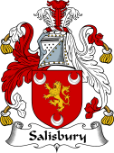 English Coat of Arms for the family Salisbury
