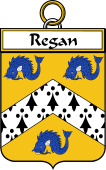 Irish Badge for Regan or O'Regan