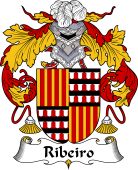 Portuguese Coat of Arms for Ribeiro