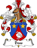 German Wappen Coat of Arms for Doss
