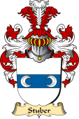 v.23 Coat of Family Arms from Germany for Stuber