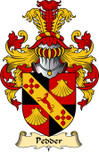 English Coat of Arms (v.23) for the family Pedder