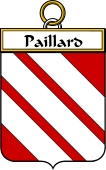 French Coat of Arms Badge for Paillard