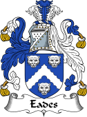 English Coat of Arms for the family Eades