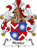 German Wappen Coat of Arms for Heister