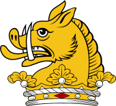 Family crest from Ireland for Sandford (Baron Mount-Sandford)