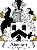 English Coat of Arms for the family Aberton