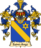 French Family Coat of Arms (v.25) Saint-Ange